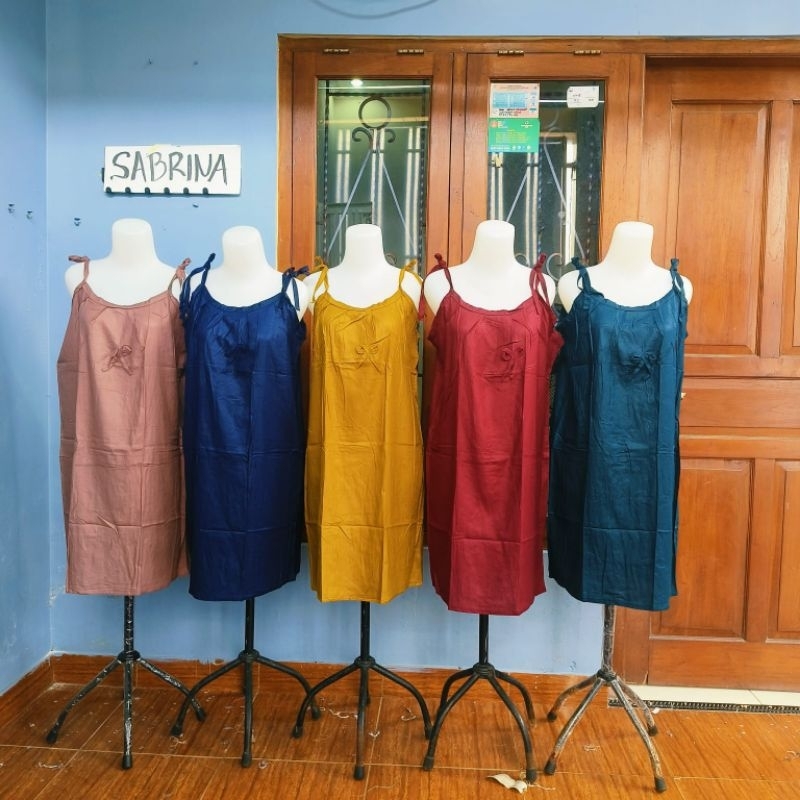 Daster tali lepas RANDOM / daster sabrina/ daster seksi rumahan