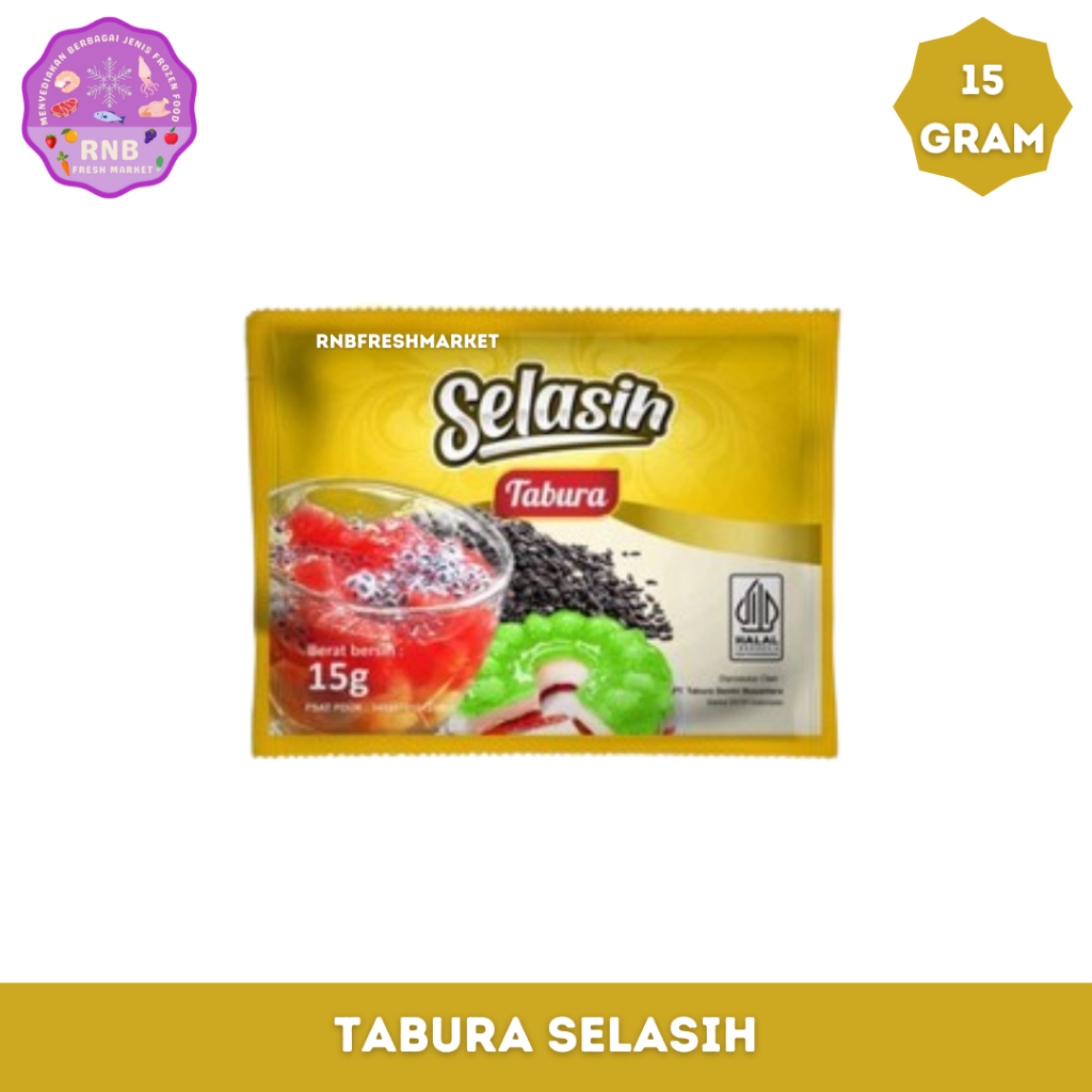 

Tabura Biji Selasih Netto 15 Gram