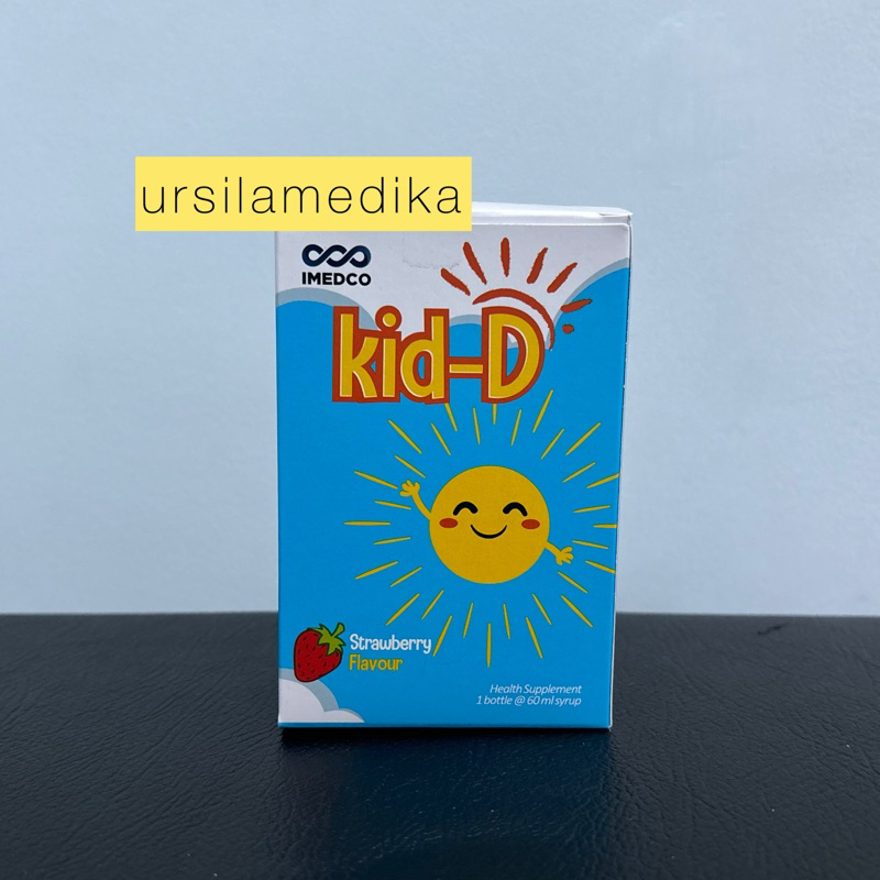 Kid-D Sirup | Vitamin D3 400iu unt Anak | Kid D Sirup