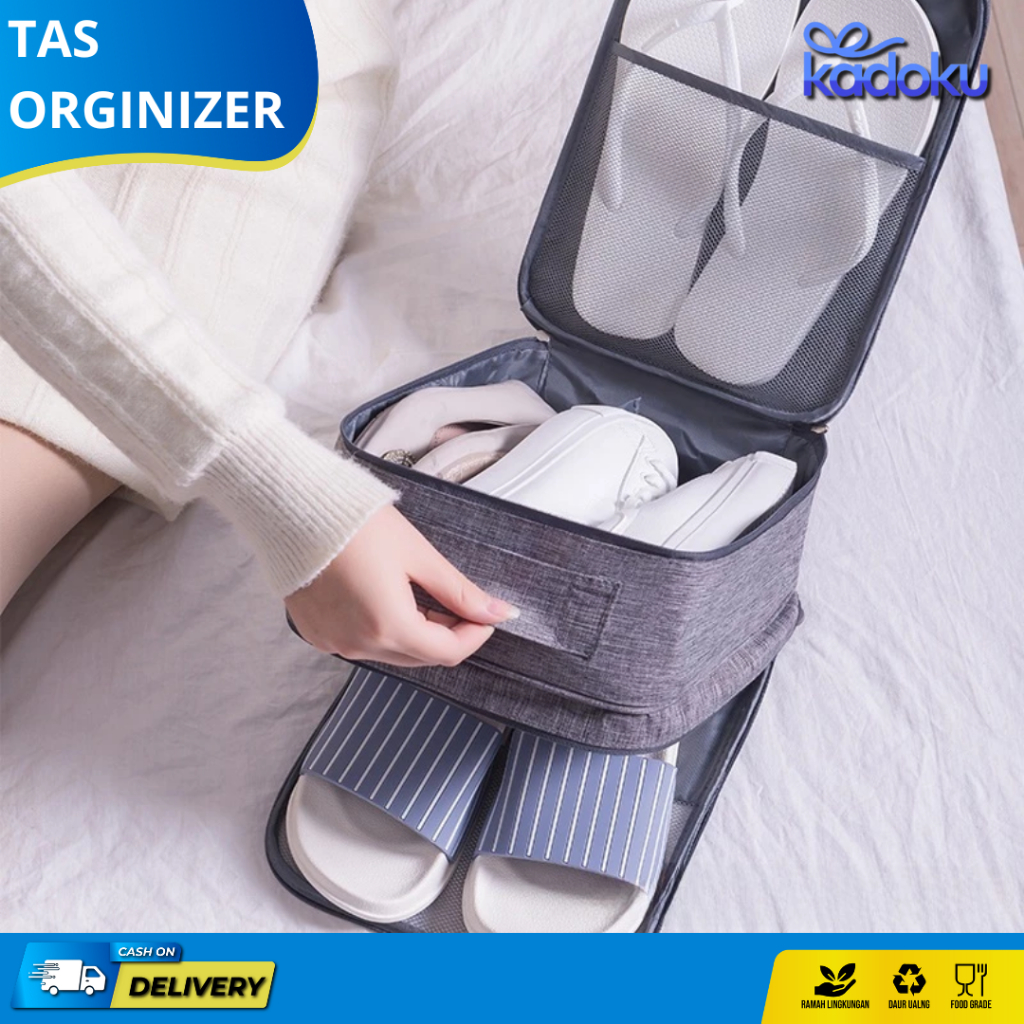 Tas Organizer / Tas Pouch Kosmetik / Cosmetic Bag / Travel Bag Kecil / Organizer Bag /Cosmetic Pouch