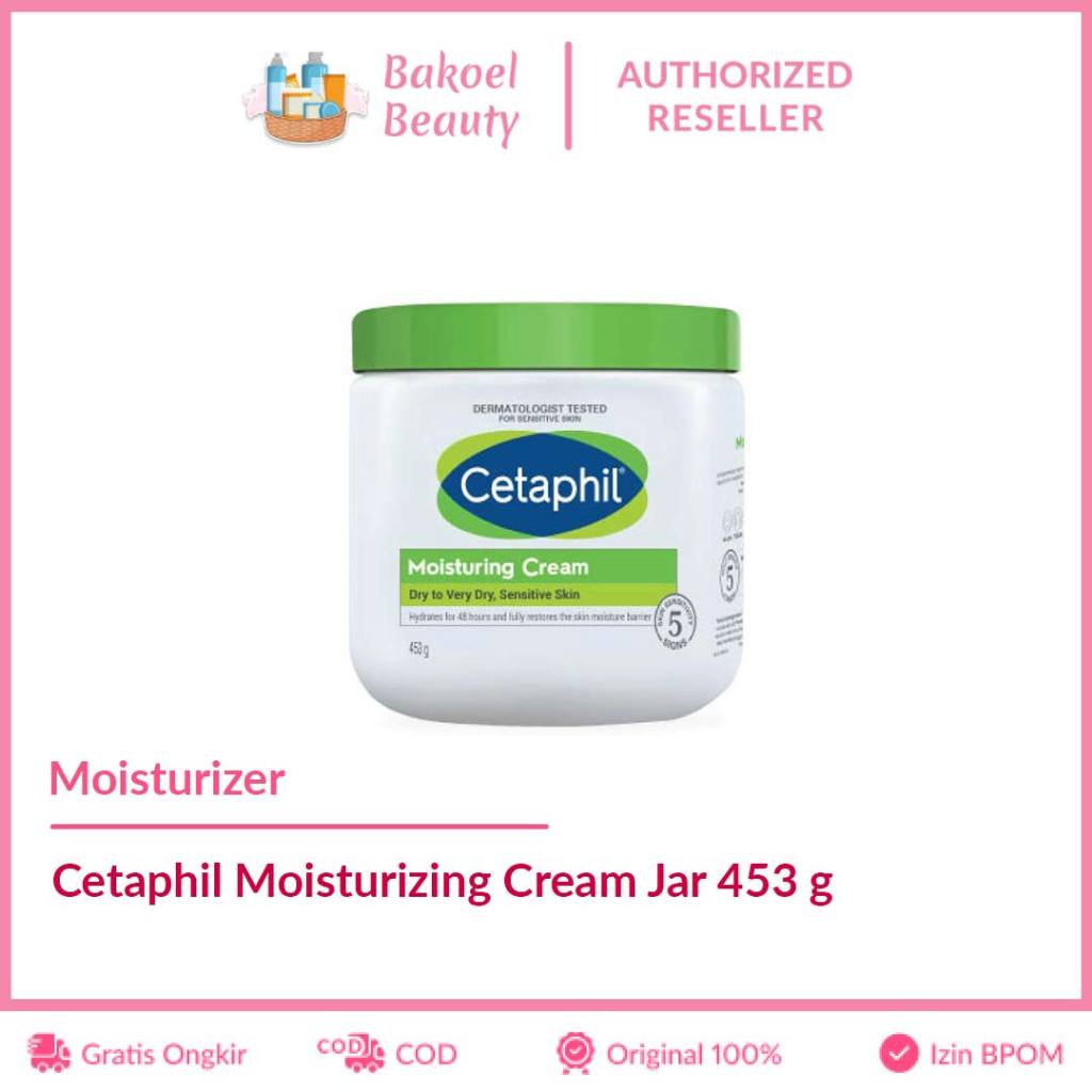 Cetaphil Moisturizing Cream Jar 453 gr - Krim Pelembap