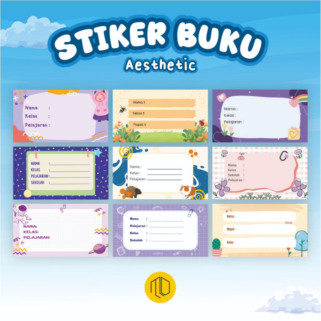

(isi 30 Pcs) Stiker Mata Pelajaran Nama Buku Motif Aesthetic 4 / Label Buku Pelajaran Sekolah / Stiker Label Buku Motif Pesawat / Stiker Buku Motif Angkasa / Sticker Mapel Kelas / / Stiker Mapel / Stiker Buku Tulis / Stiker Buku Pelajaran