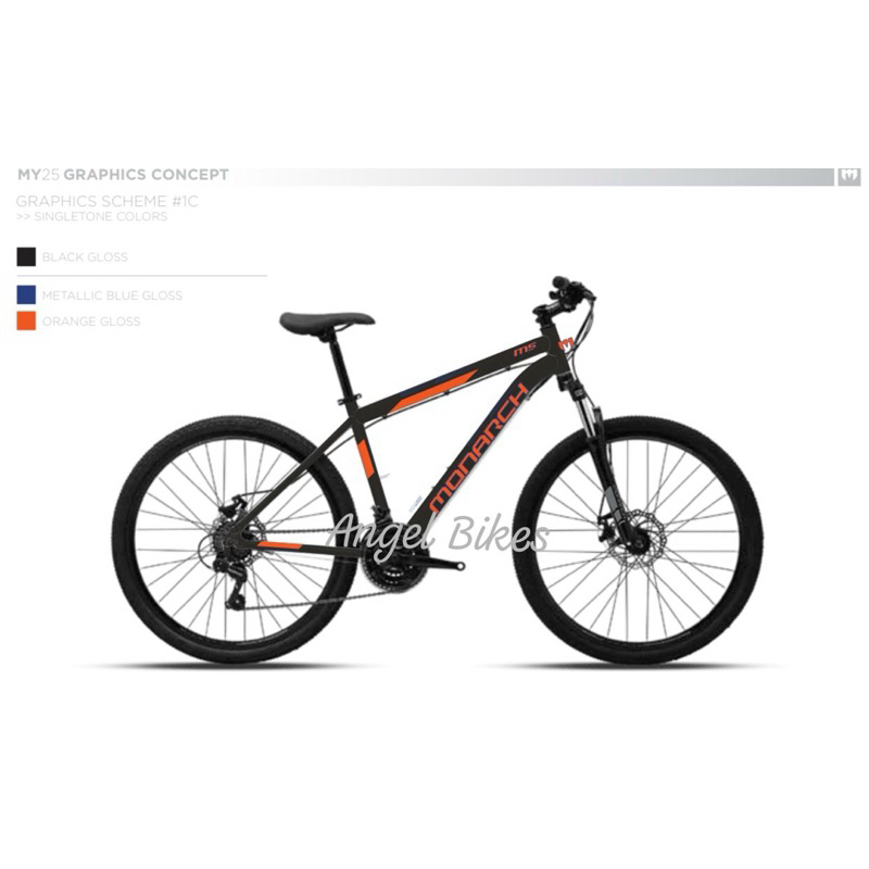Sepeda MTB 27.5” Monarch MY5 Terbaru 2025 Monarch Sepeda Gunung Alloy