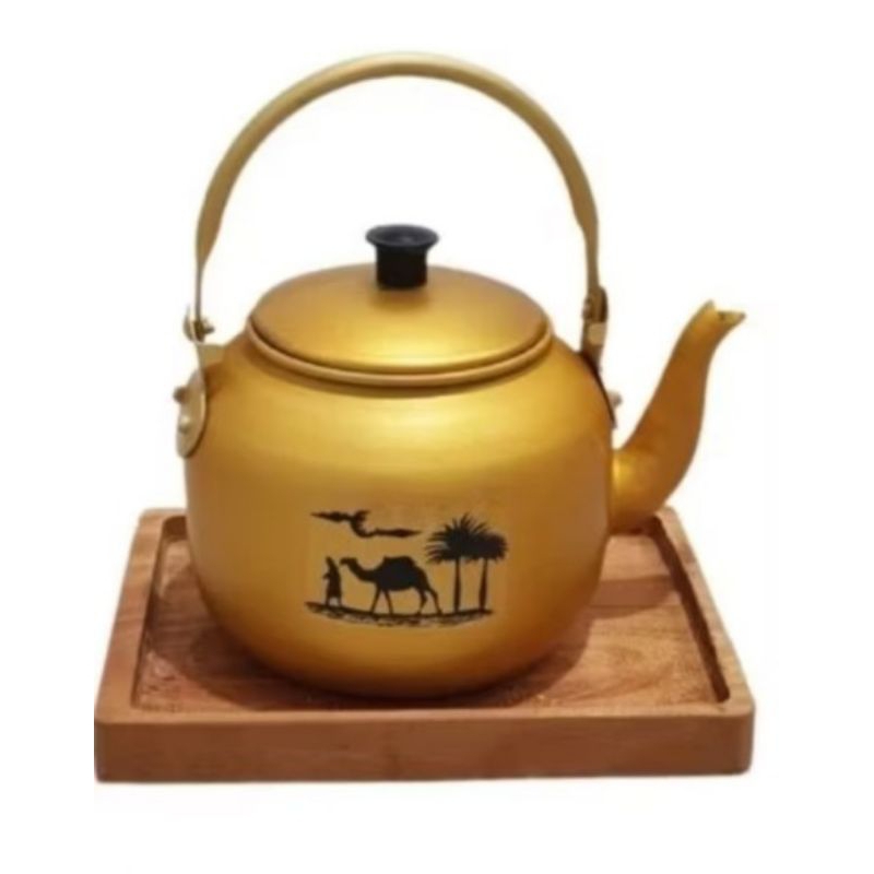 TEKO PERSIA ARAB/ TEKO KUNING MURAH 1L/ TEKO KUNING 1L/ TEKO MAS SOUVENIR HAJI/ TEKO OLEH OLEH HAJI 