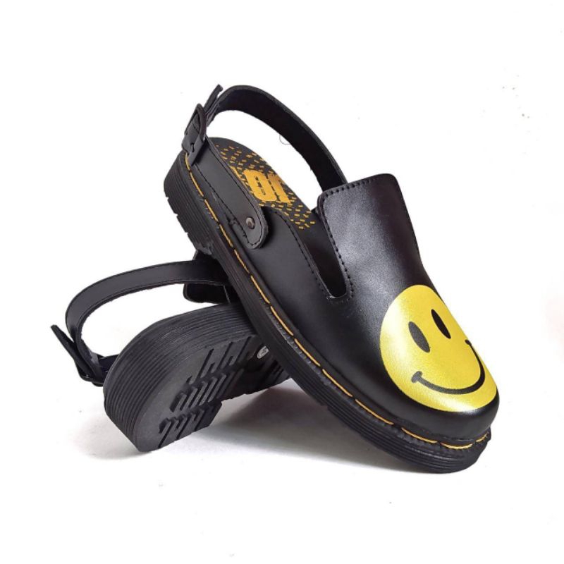 Sandal Pria Slop Sepatu Bustong Docmart Terlaris