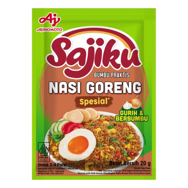 

BUMBU INSTANT SAJIKU NASI GORENG