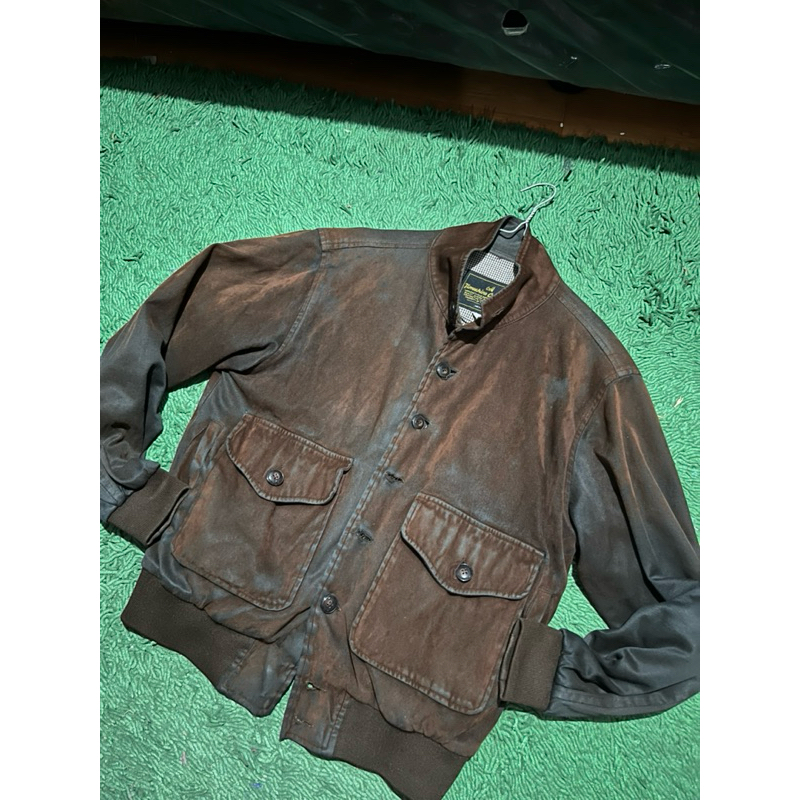 Timechine Co Remington Jacket Suede Brown