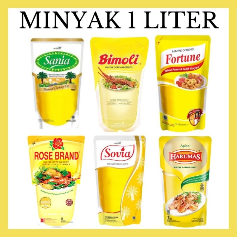 

minyak goreng 1 liter (random)