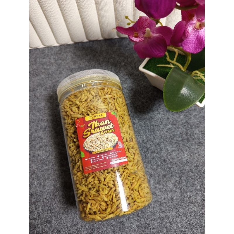 

ikan sruwet crispy kemasan toples