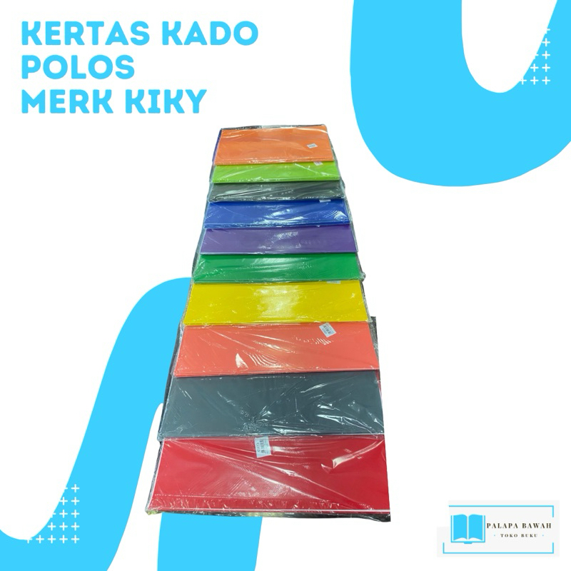 

KERTAS KADO POLOS KIKY MURAH MERIAH