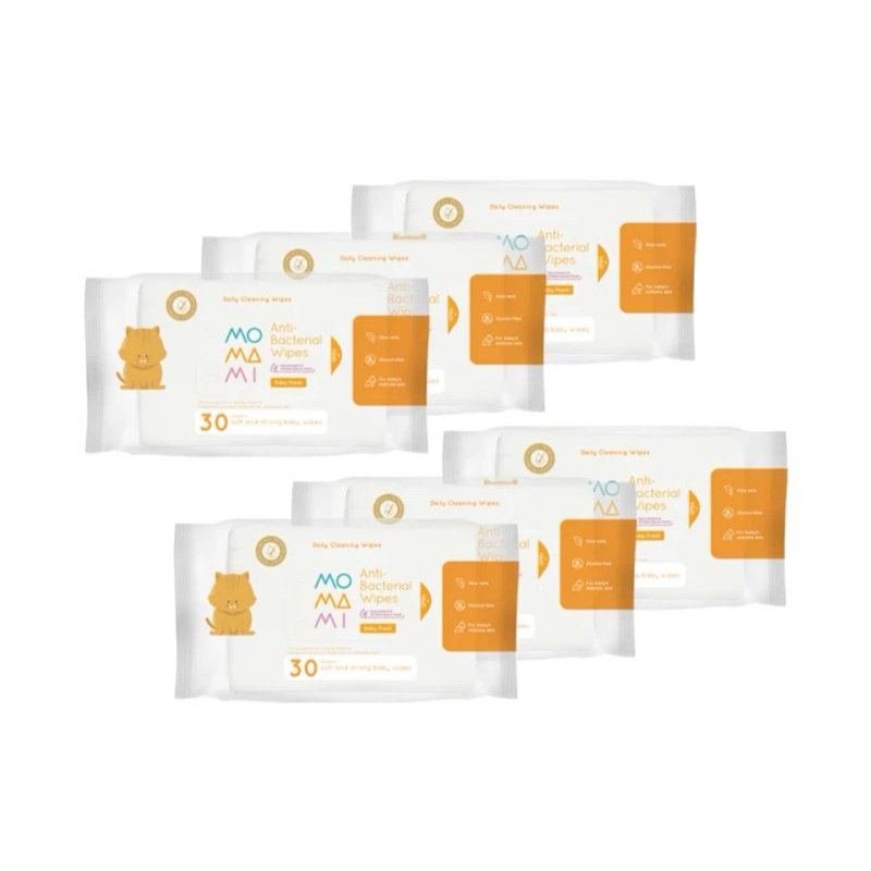 Momami Baby Anti Bacterial Wipes