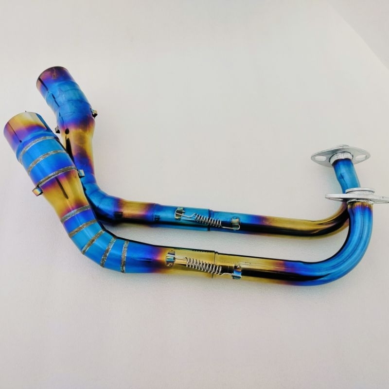 Leheran knalpot bluemon in 50mm for Mio sporty Mio j Mio M3 Mio smile