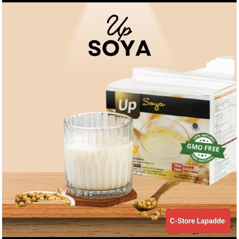 

Up Soya Susu Kedelai Kaya Kalsium 15 sachet Non GMO