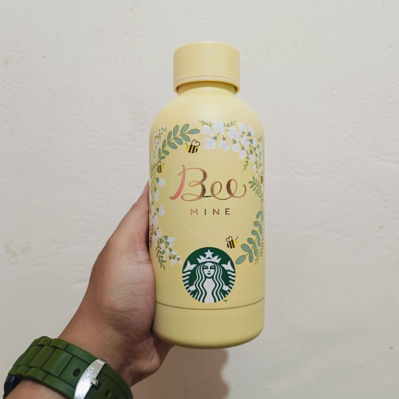 Preloved - Starbucks Waterbottle 12 Oz - Bee Mine