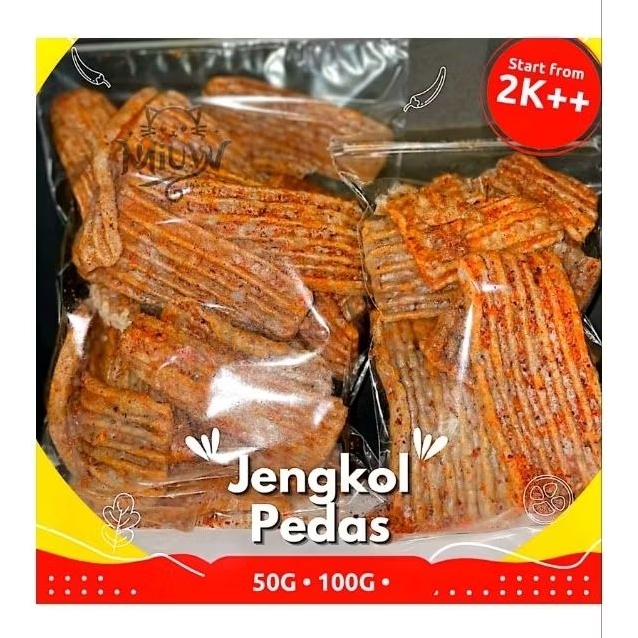 

Kerupuk Jengkol Pedas - Snack Viral