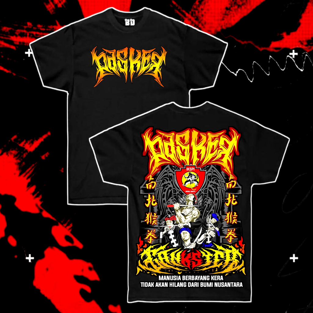 kaos ikspi distro terbaru 2025 - baju silat ikspi kera sakti / kaos pasker liyar original