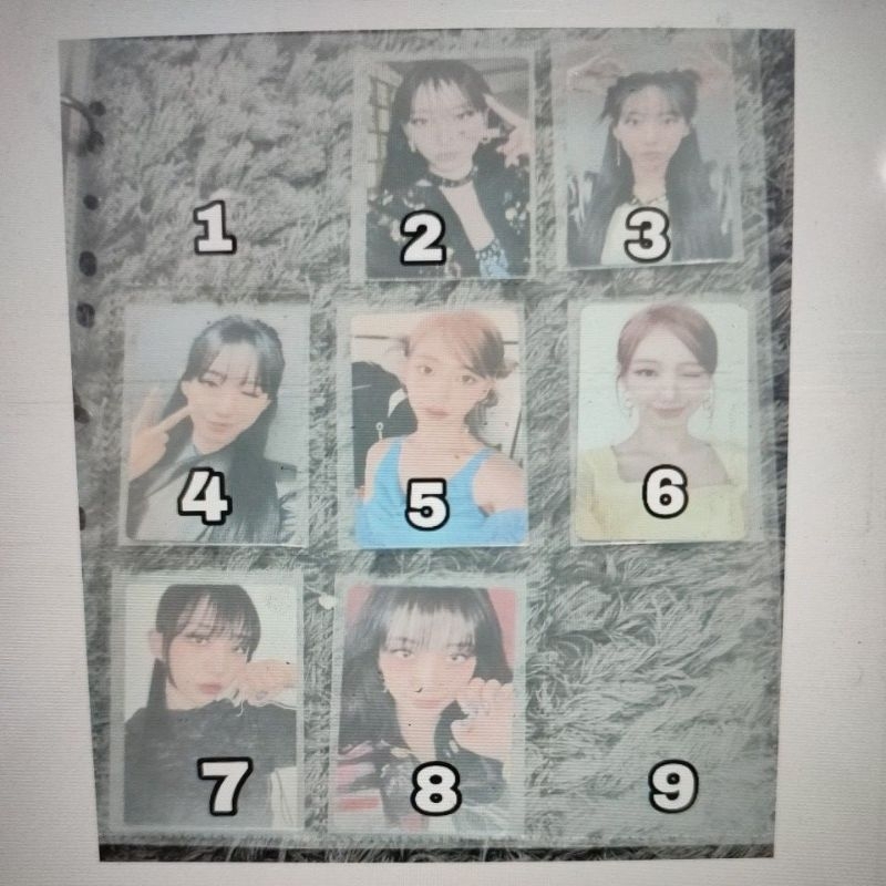 Official Album Photocard Zuu Secret Number