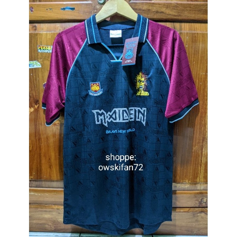 Jersey retro westham x iron Maiden 7