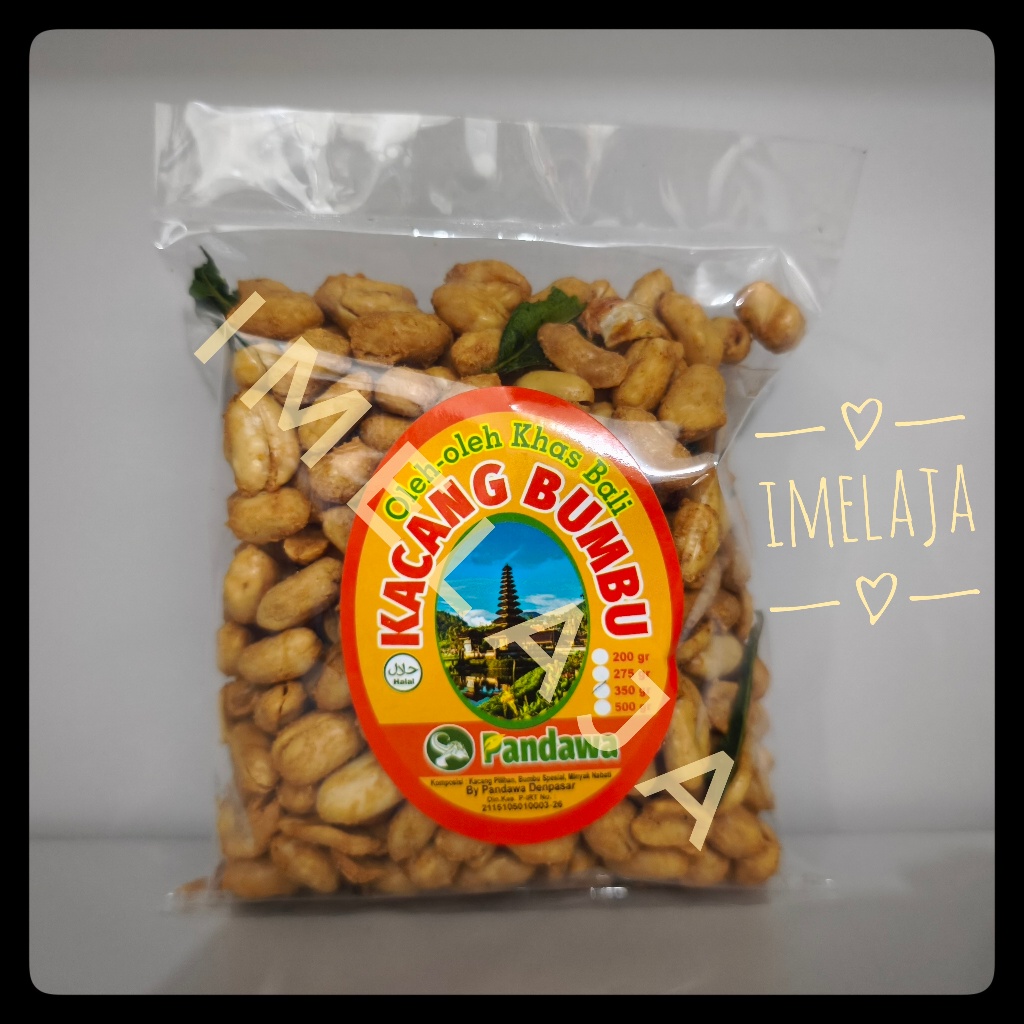 

Pandawa" Kacang Bali Bumbu 350 Gr
