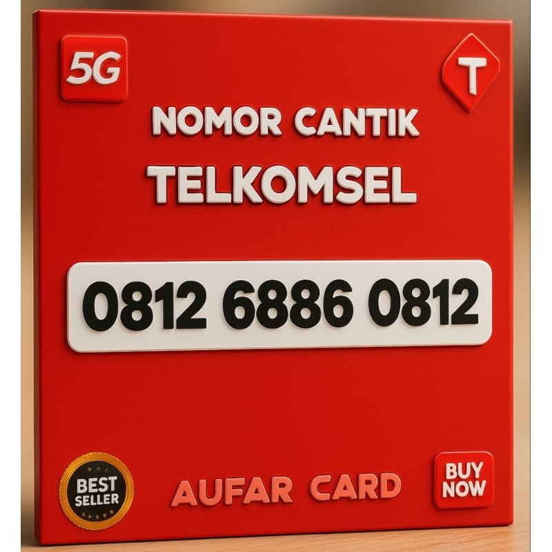 Nomor Cantik Simpati Double Operator 0812 xxxx 0812 Tengah Rapi Double Gardan