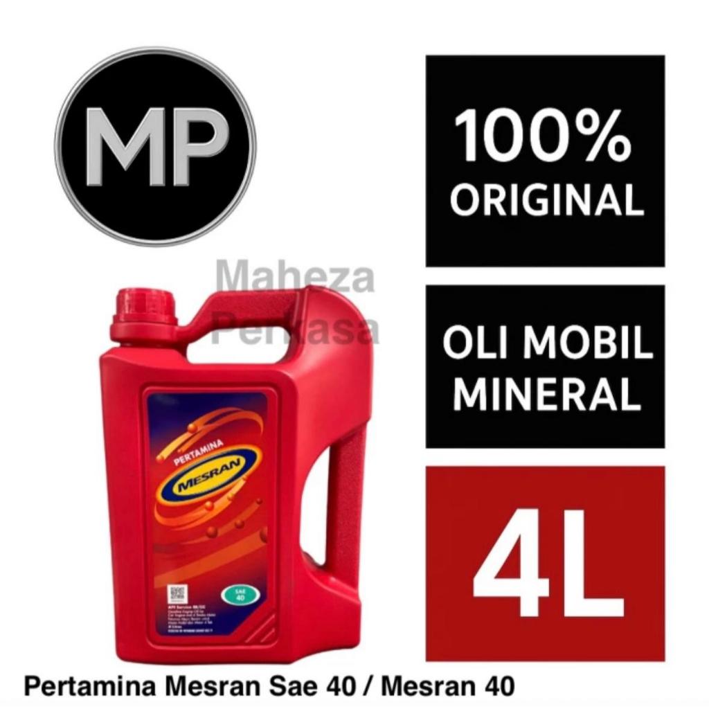 Pertamina Mesran Sae 40 / Mesran 40 4L