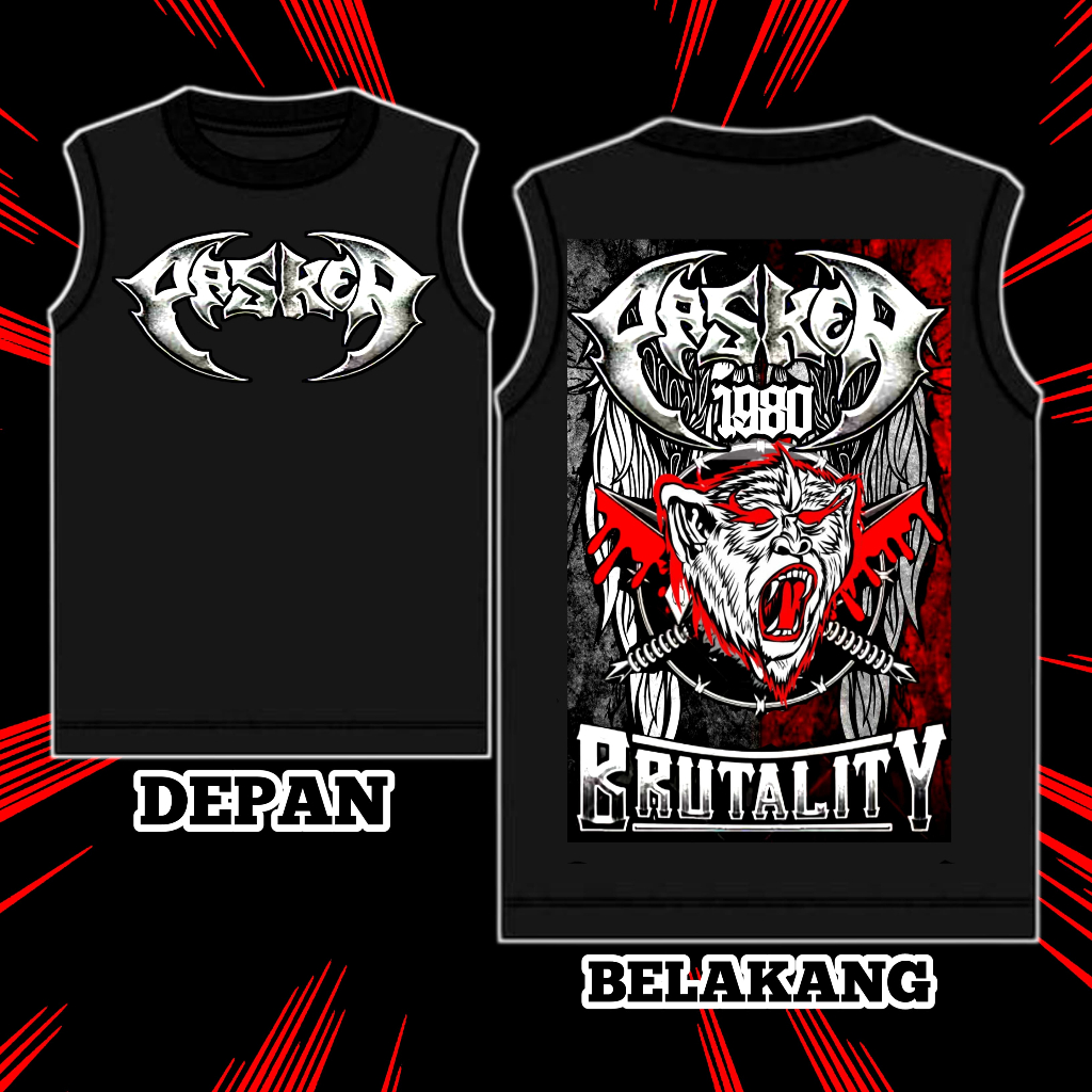 kaos singlet pasker liar IKSPI KERA SAKTI TERBARU / BAJU PENDEK IKSPI KERA SAKTI BRUTALITY