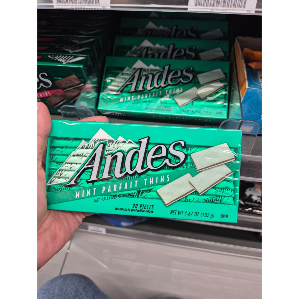

Andes chocolate mint / creme - jastip penang