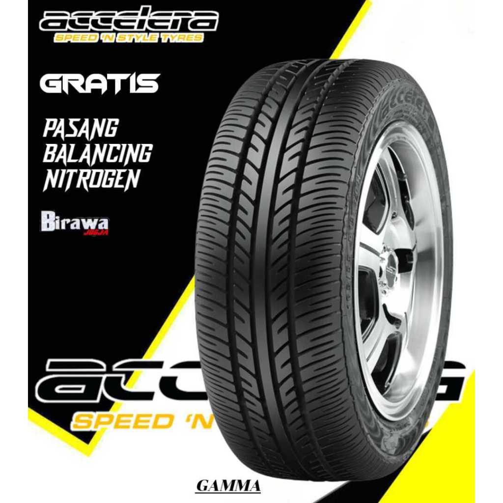 Ban Tubles R13 Accelera Gamma 165 55 R13 Terlaris Di Ring 13 165 55 13 ( Gratis Pasang )
