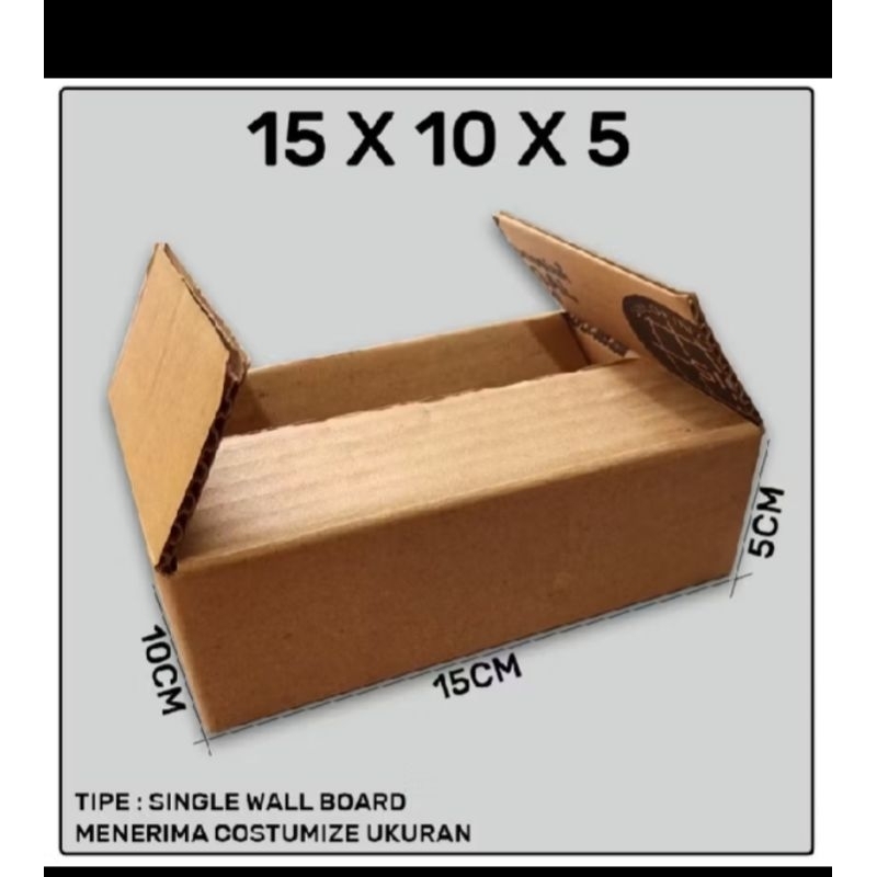

Kardus box pekacking uk 15x10x5 cm