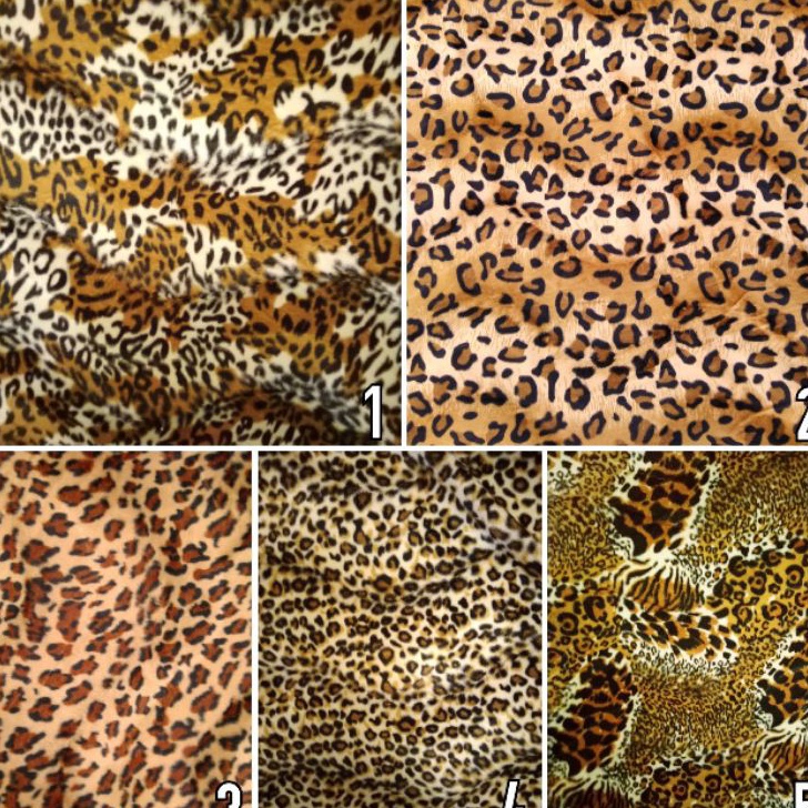 Kain Bulu Beludru Motif Bulu Hewan  Bulu Macan  Animalia Furniture Sofa Jok Kursi