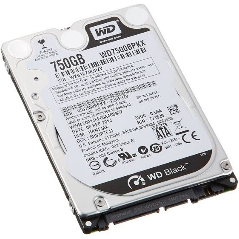 HDD LAPTOP 750 GB