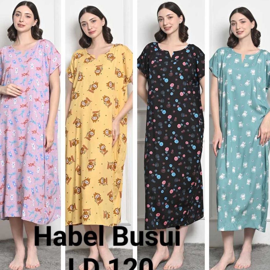 Bisa Cod Daster RAYON BUSUI HABEL SEMATA KAKI lengan pendekAsli termurah dari smua toko