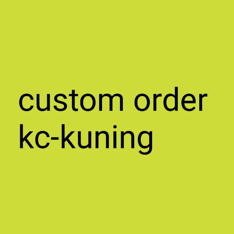 

Custom order label warna kuning per 10 biji