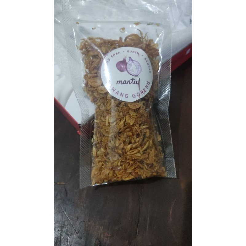 

Bawang goreng murni tanpa campuran 100%original