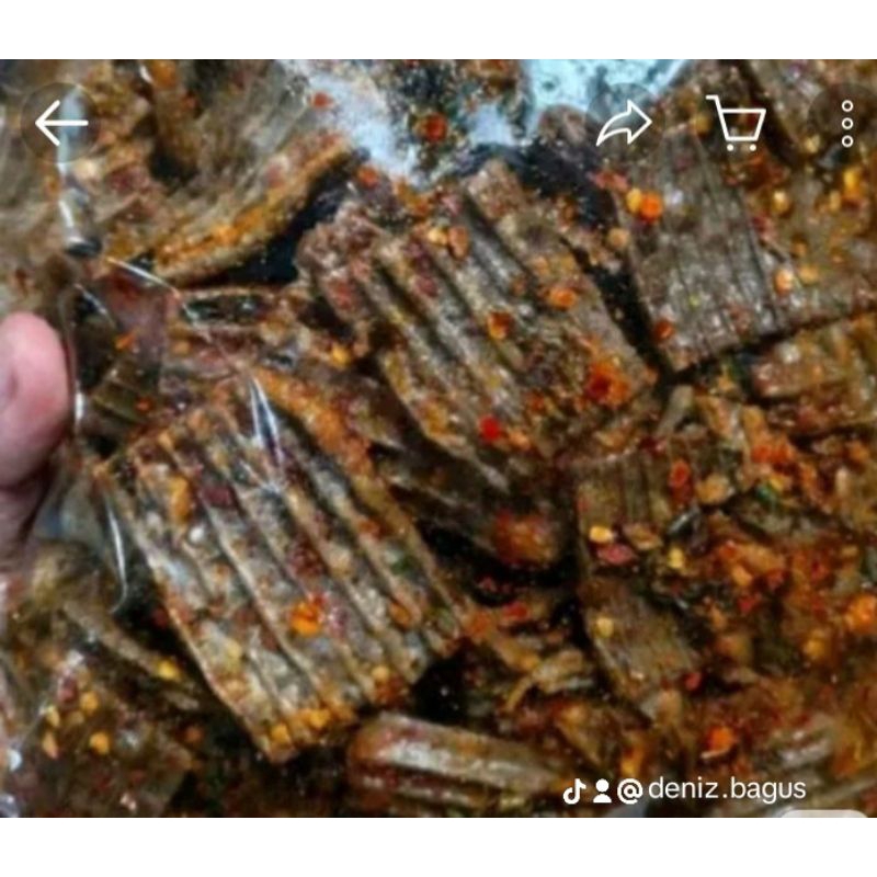 

seblak jengkol/kerupuk jengkol pedas daun jeruk isi 500gram