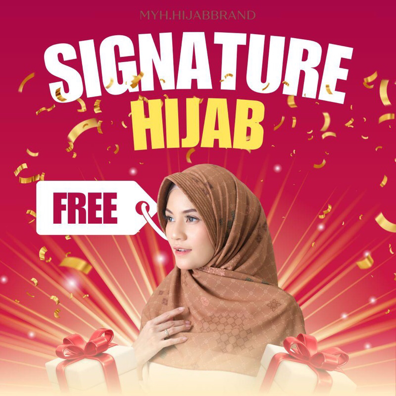 FREE SIGNATURE HIJAB