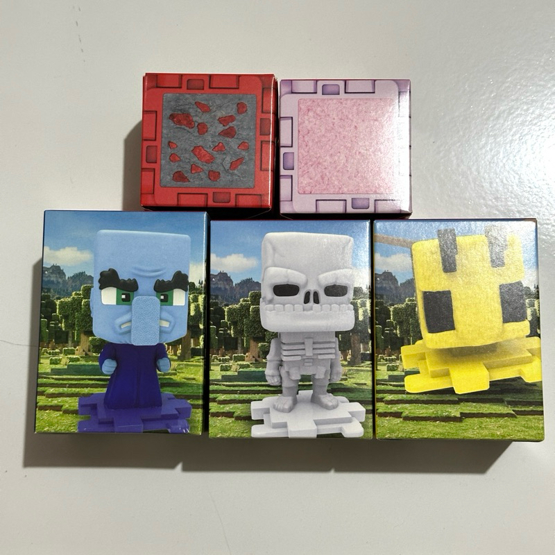 Minecraft Mcdonalds Mcd Figure Mainan Happy Meal