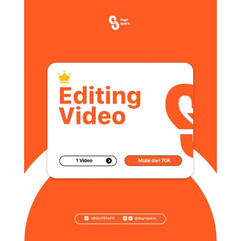 jasa editing video/video cinematic/video BTS/video pertunjukan/video estetik