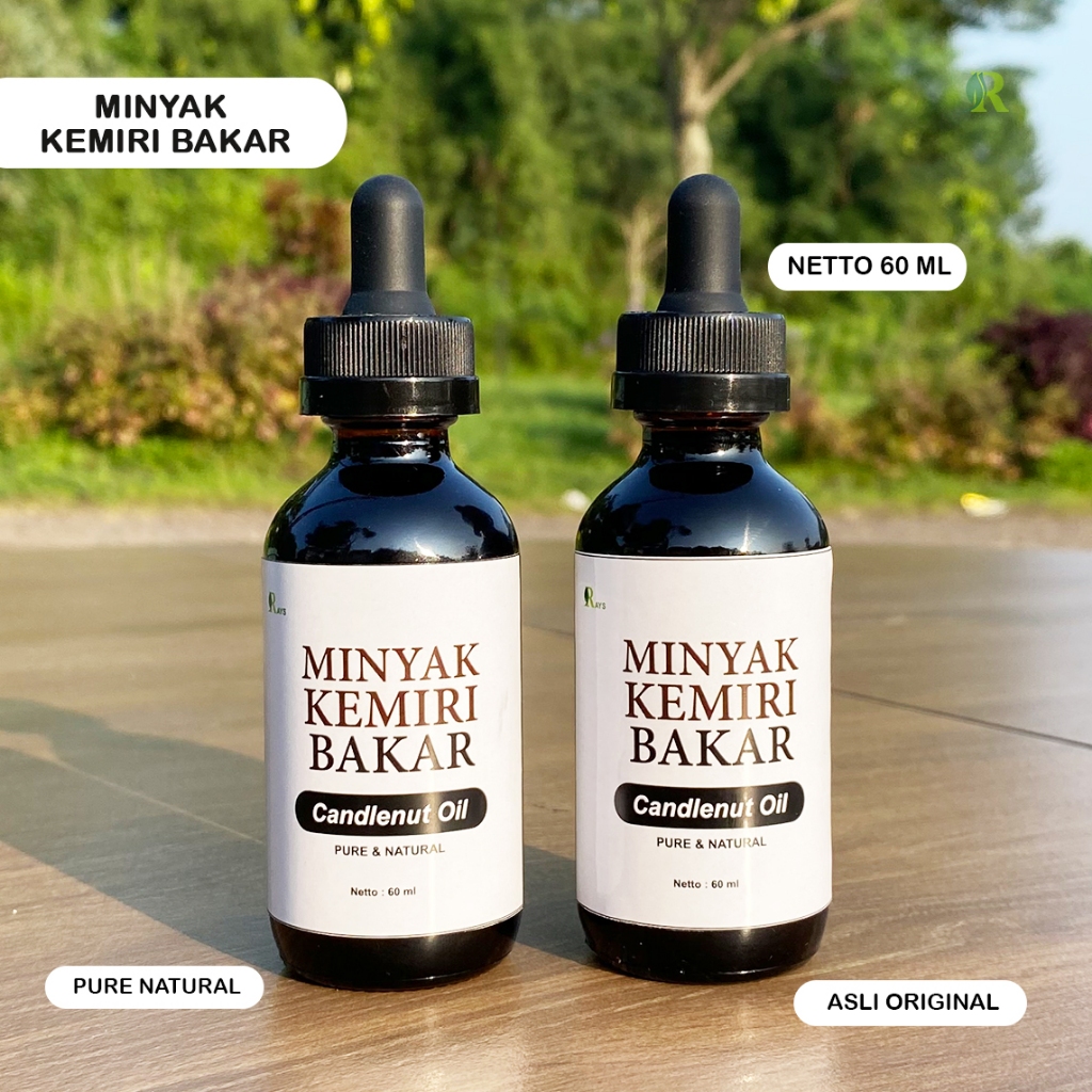 Minyak Kemiri Bakar Asli Untuk Rambut