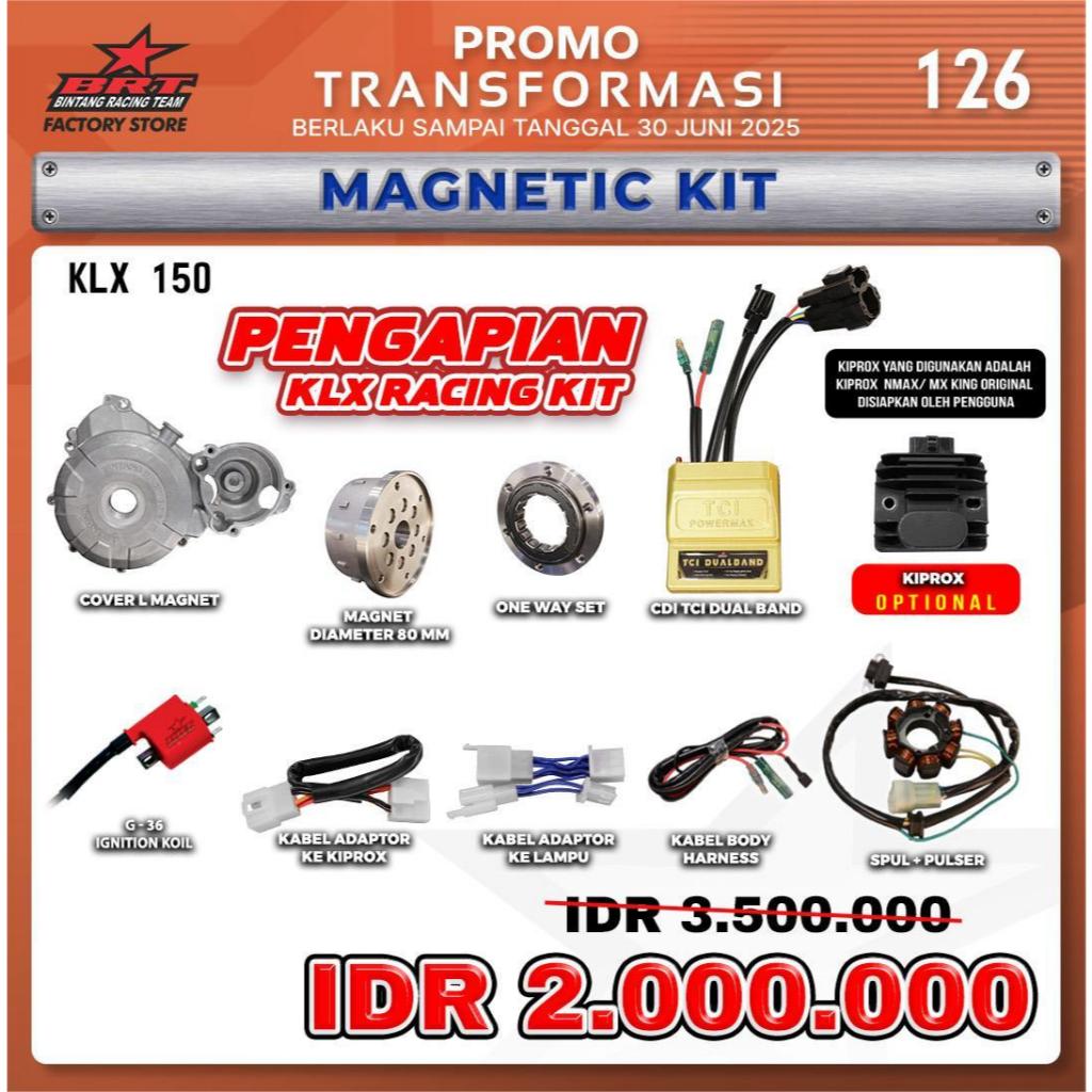 PROMO 126 KLX 150 BRT/PAKET MAGNET KIT BRT KLX 150
