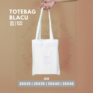 Tas Goodiebag Totebag Blacu Polos Ukuran 20x30, 25x35 & 30x40, 35x45 Tebal