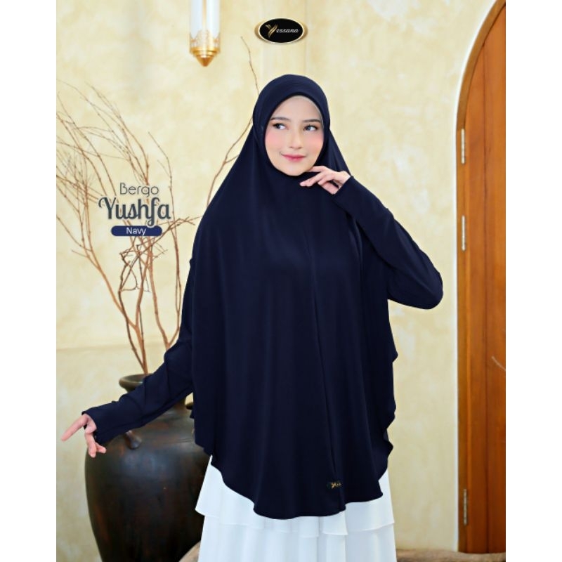 bergo yushfa yessana/jilbab umroh/jilbab lengan
