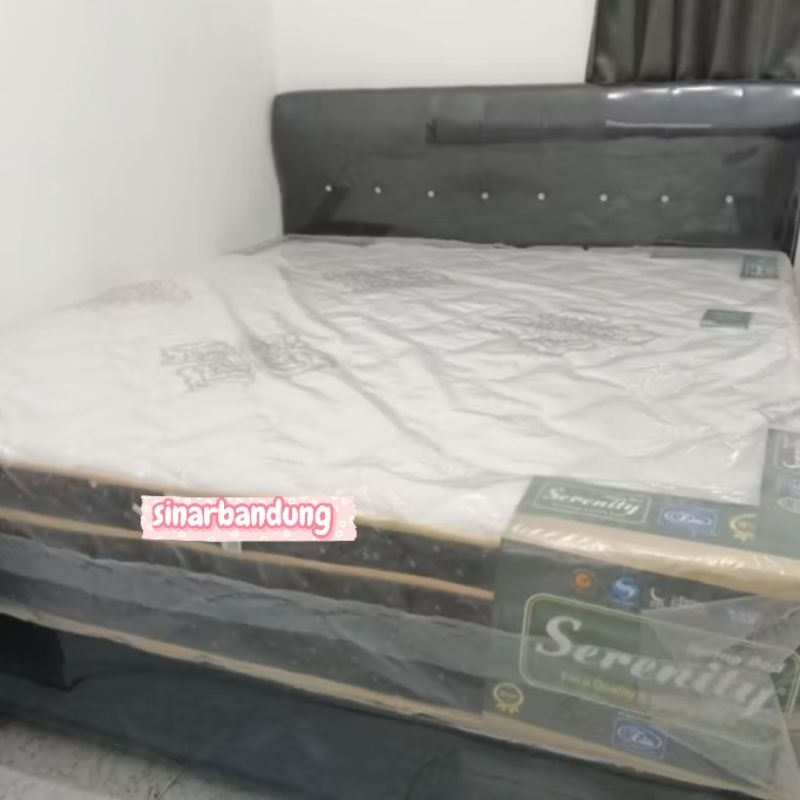 KASUR SPRINGBED ELITE SERENITY SUPREME PLUSH TOP+DIVAN SANDARAN