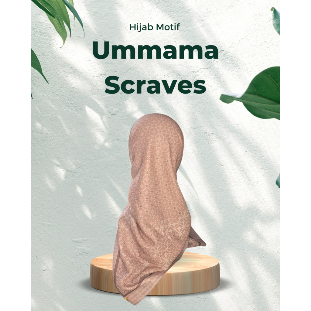 Umama Scraves Box/ Hijab Motif/Hijab Motif Umama/Hijab Umama/Hijab Murah/Hijab Premium