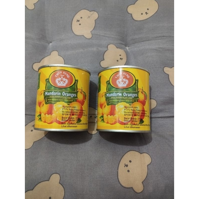 

TWIN KING MANDARIN ORANGES 312gram