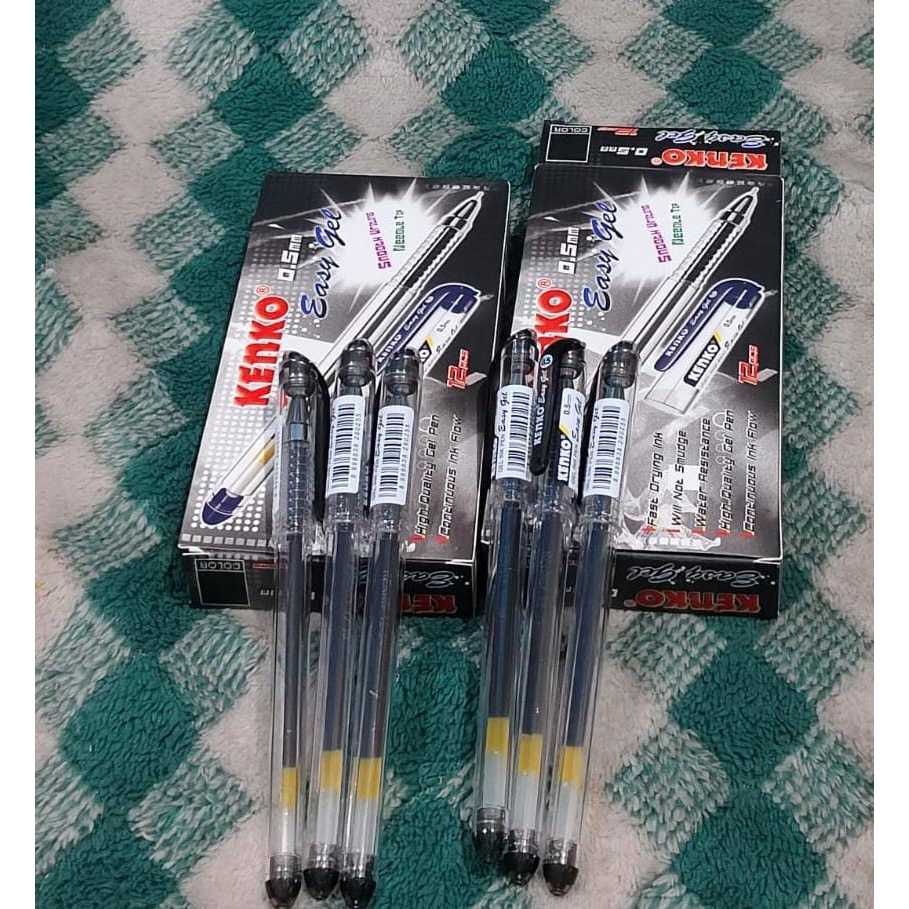 

(3pcs) Pulpen / Gel Pen Kenko Easy Gel 0,5 mm / 3pcs MURAH