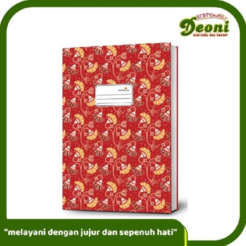 

PAPERLINE Hard Cover 300 Lembar Folio