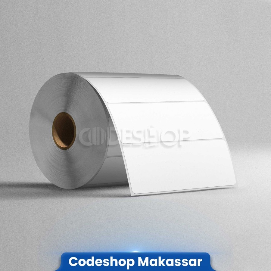 

Label Barcode Yupo Thermal 100 x 50 mm Kertas Stiker Tahan Air 100x50 1 Line Codeshop