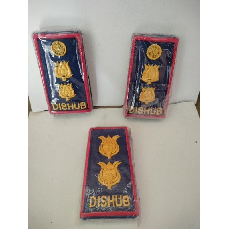 pangkat dishub 4a/tanda pangkat dishub/pangkat dishub bordir