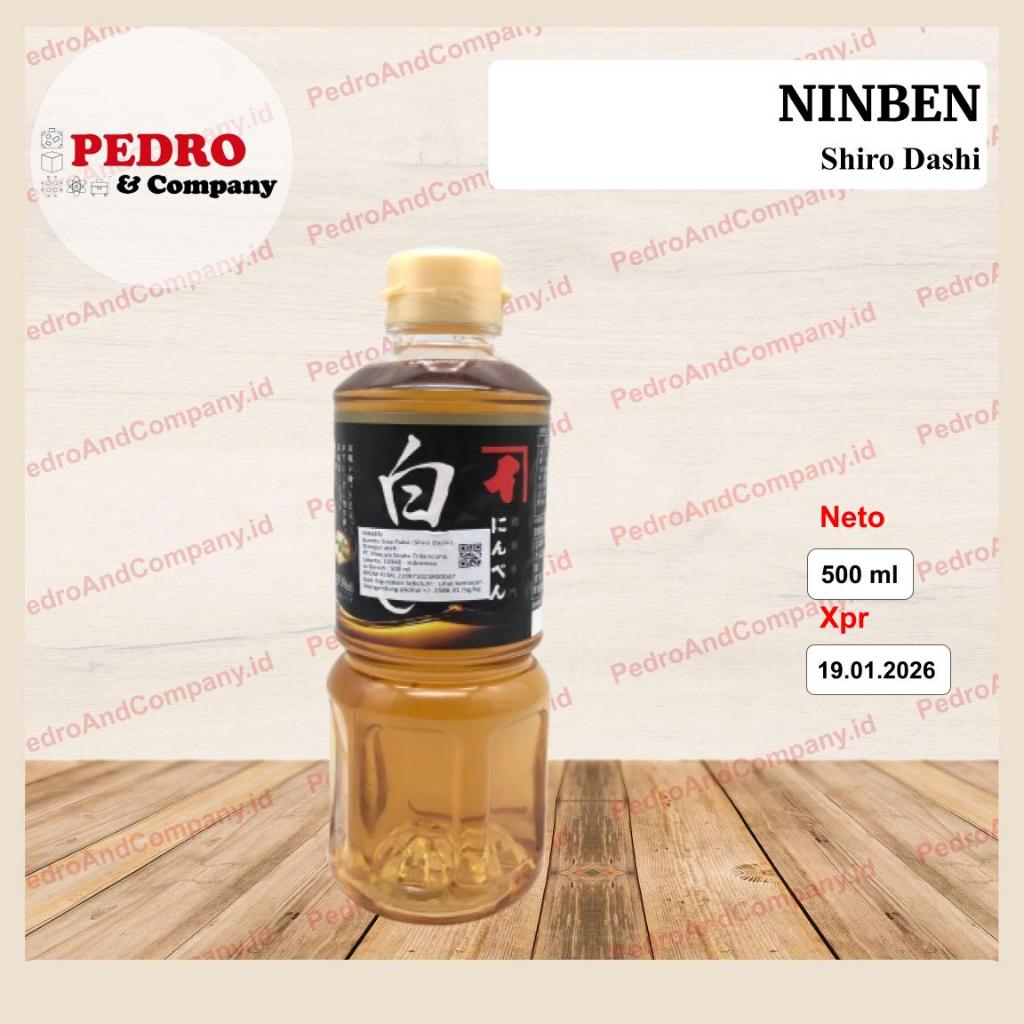 

Ninben shiro dashi saus bumbu jepang 500 ml